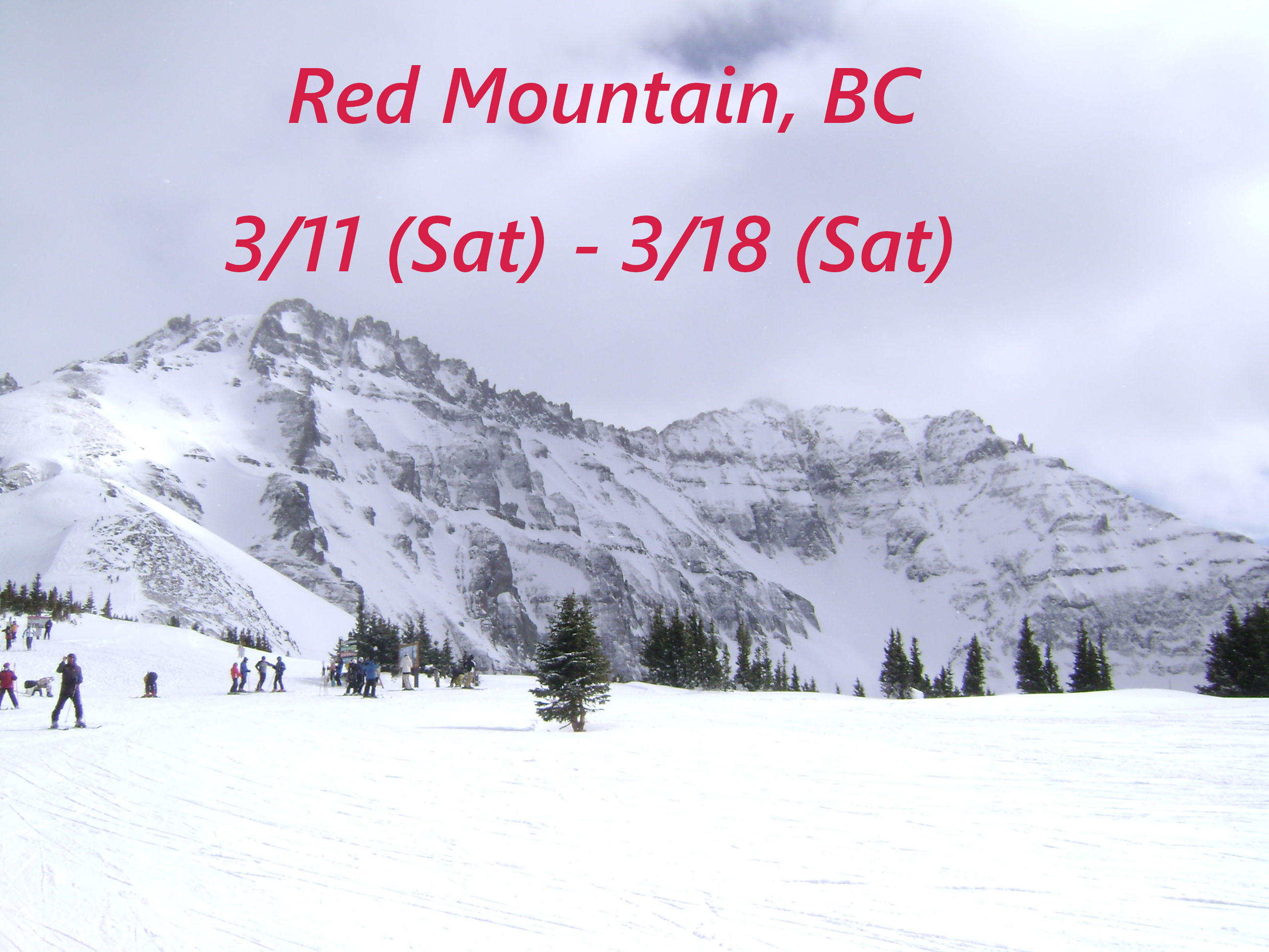 Red Mountain, BC 2023 trip